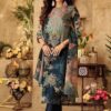 Marvelous Blue Designer Straight Cut Suit for Party, Festivals, and Sangeet