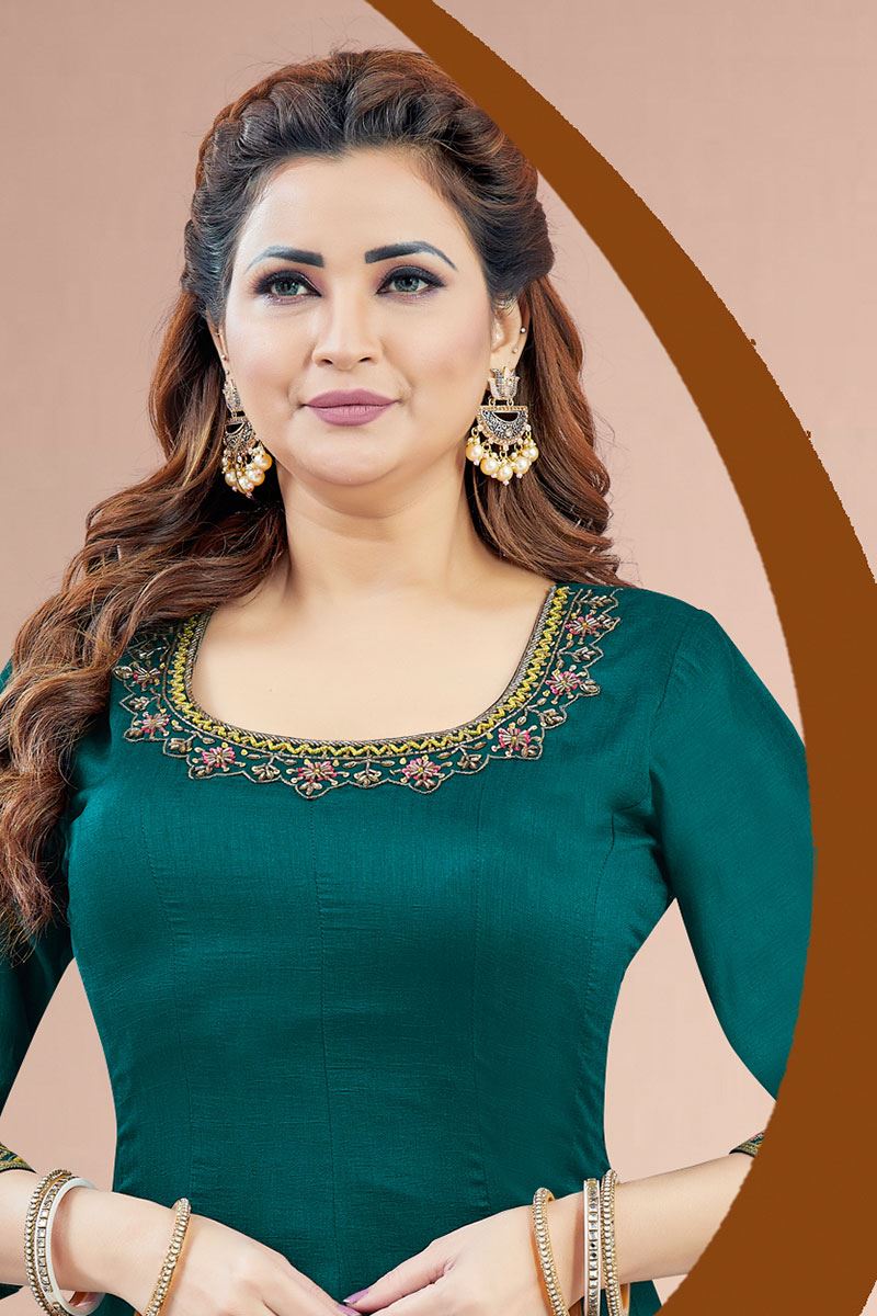 Heavenly Morpeach Designer Gharara Suit for Wedding, Reception, Party, and Festivals