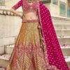 Ethnic Multi Designer Bridal Lehenga Choli for Wedding and Reception