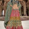 Captivating Multi Designer Bridal Lehenga Choli for Engagement and Reception