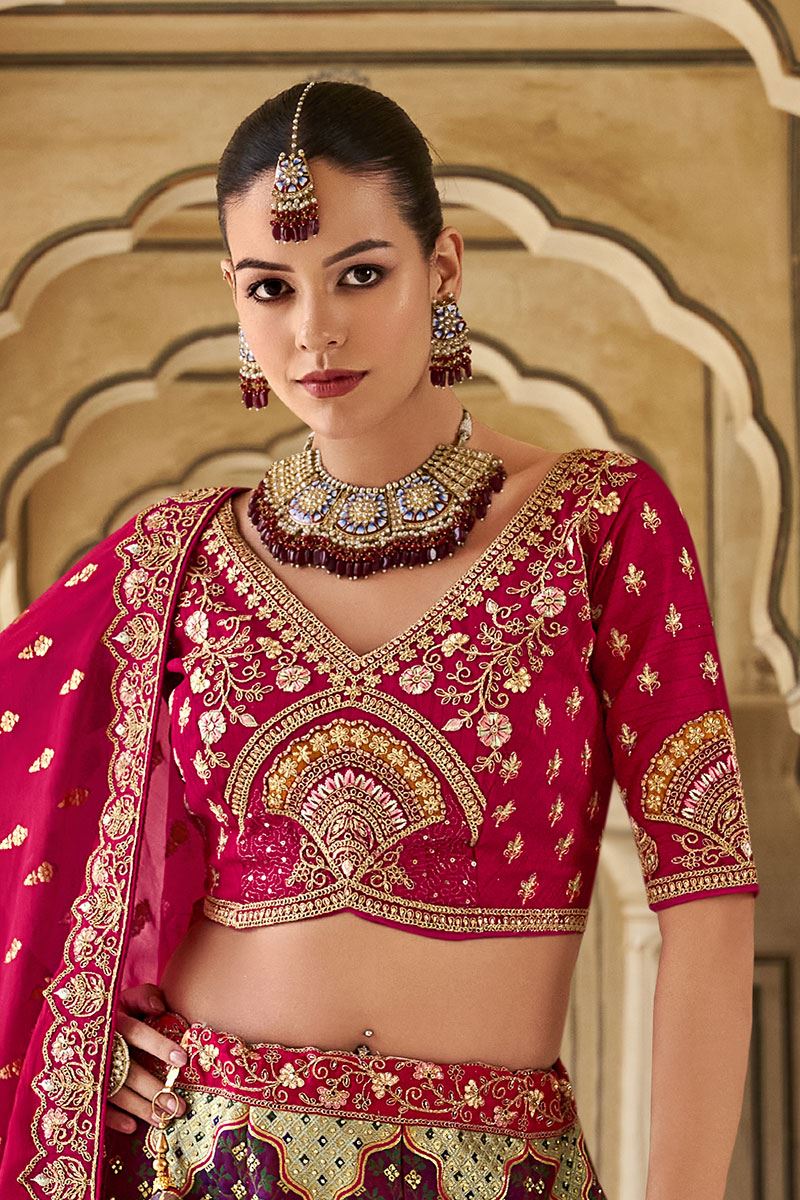 Bollywood Multi Designer Bridal Lehenga Choli for Wedding and Reception