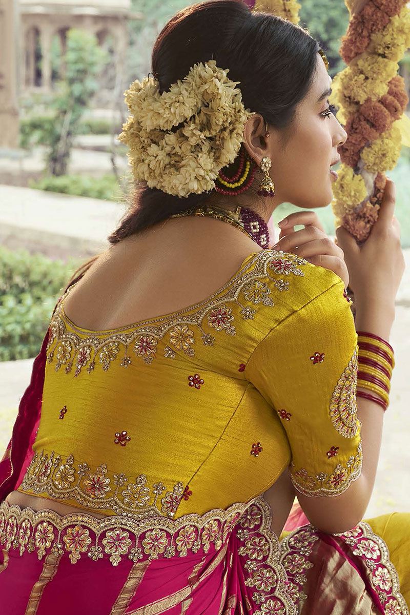 Royal Silk Designer Saree for Wedding and Reception