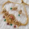 Exquisite Golden Designer Necklace Set for Wedding, Reception, and Festivals