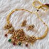Attractive Golden Designer Necklace Set for Wedding, Reception, and Festivals