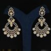 Marvelous Gold Tone Designer Earring Set for Wedding, Reception, Party, Sangeet, and Festivals