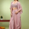 Charming Pink Designer Palazzo Suit for Party