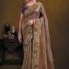 Royal Pure Banarasi Crush Designer Saree for Wedding, Engagement, and Reception