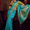 Irresistible Pure Viscose Dola Silk Designer Saree for Wedding, Sangeet, Festivals, and Reception