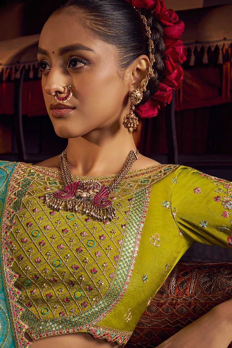 Irresistible Pure Viscose Dola Silk Designer Saree for Wedding, Sangeet, Festivals, and Reception