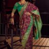 Charming Pure Viscose Dola Silk Designer Saree for Reception, Wedding, and Festivals