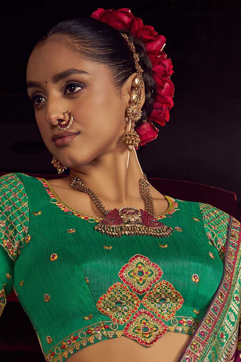 Charming Pure Viscose Dola Silk Designer Saree for Reception, Wedding, and Festivals