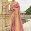 Trendy Viscose Tissue Silk Designer Saree for Party, Sangeet, Festivals, and Engagement