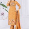 Lovely Yellow Designer Straight Cut Suit for Haldi, Party, Sangeet, and Festivals