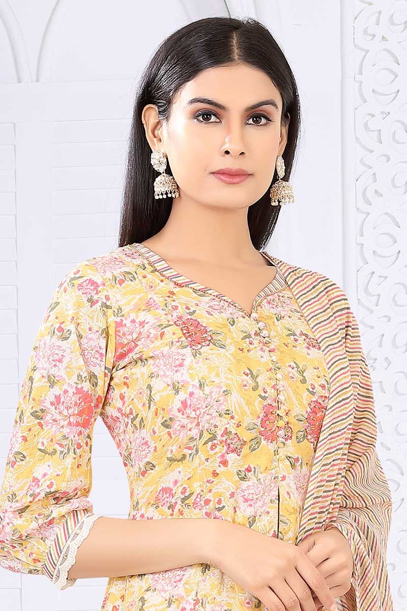 Appealing Multi Designer Palazzo Suit for Party, Sangeet, and Festivals