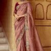 Creative Pure Silk Designer Saree for Wedding, Engagement, Reception, Sangeet, and Parties