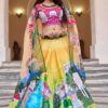 Exuberant Yellow and Pink Designer Wedding Lehenga Choli for Haldi, Wedding, Reception, Pre-Wedding Shoot, Sangeet, and Parties