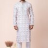 Marvelous Multi Designer Men’s Kurta Pyjama for Engagement, Festivals, Sangeet, and Parties