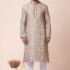 Attractive Multi Designer Men’s Kurta Pyjama for Engagement, Reception, Festivals, Sangeet, and Parties