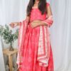 Appealing Pink Designer Kid’s Lehenga Choli for Engagement, Reception, Sangeet, and Parties