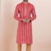 Attractive Peach Designer Men’s Kurta for Sangeet, Festivals and Party
