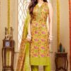 Classy Green Designer Straight Cut Suit for Mehendi, Festivals, Sangeet, and Parties