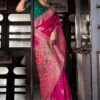 Mesmerizing Soft Dola Viscose Silk Designer Saree for Wedding, Reception, Festivals, Sangeet, and Parties