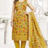 Royal Yellow Designer Straight Cut Suit for Haldi, Festivals, Sangeet, and Parties