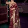 Royal Art Silk Designer Saree for Wedding and Reception