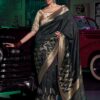 Creative Art Silk Designer Saree for Sangeet and Parties
