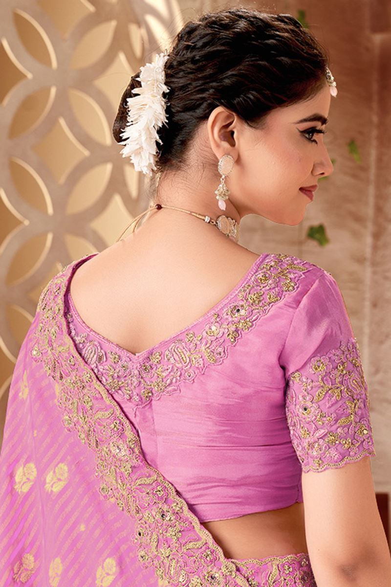 Enticing Designer Saree for Engagement, Wedding, Reception, Festivals, Sangeet, and Parties