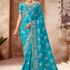 Delightful Designer Saree for Engagement, Wedding, Reception, Festivals, Sangeet, and Parties