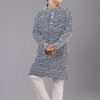 Exquisite Navy Blue Designer Kid’s Kurta Pajama for Engagement, Reception, Festivals, Sangeet, and Parties