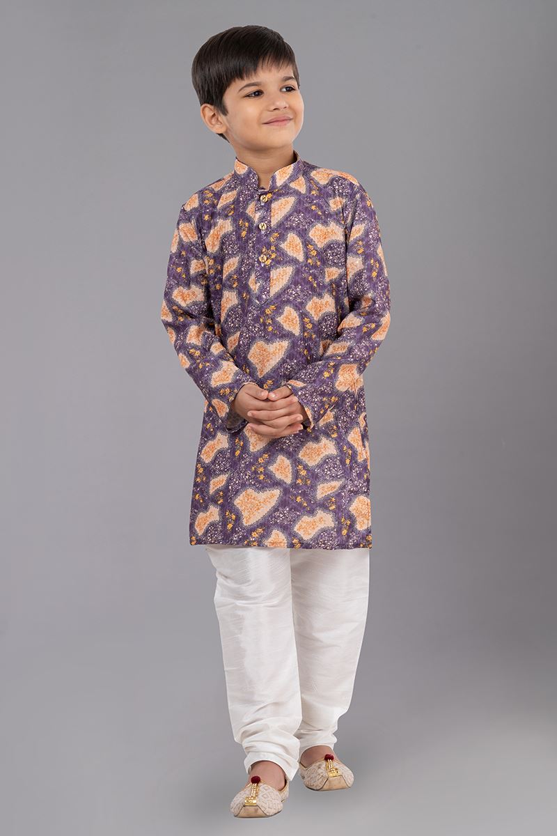 Elegant Designer Kid’s Kurta Pajama for Engagement, Festivals, Sangeet, and Parties