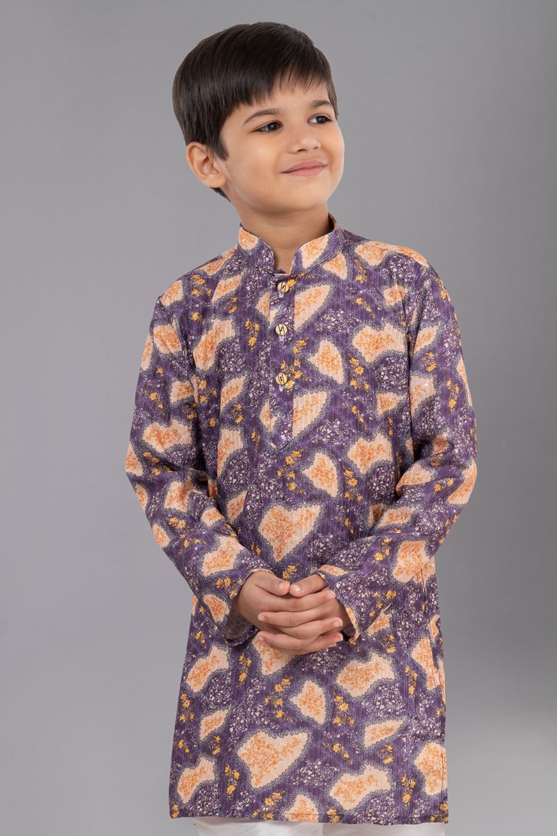 Elegant Designer Kid’s Kurta Pajama for Engagement, Festivals, Sangeet, and Parties