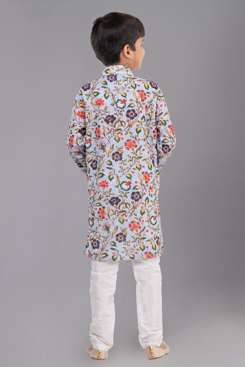 Attractive Designer Kid’s Kurta Pajama for Engagement, Festivals, Sangeet, and Parties