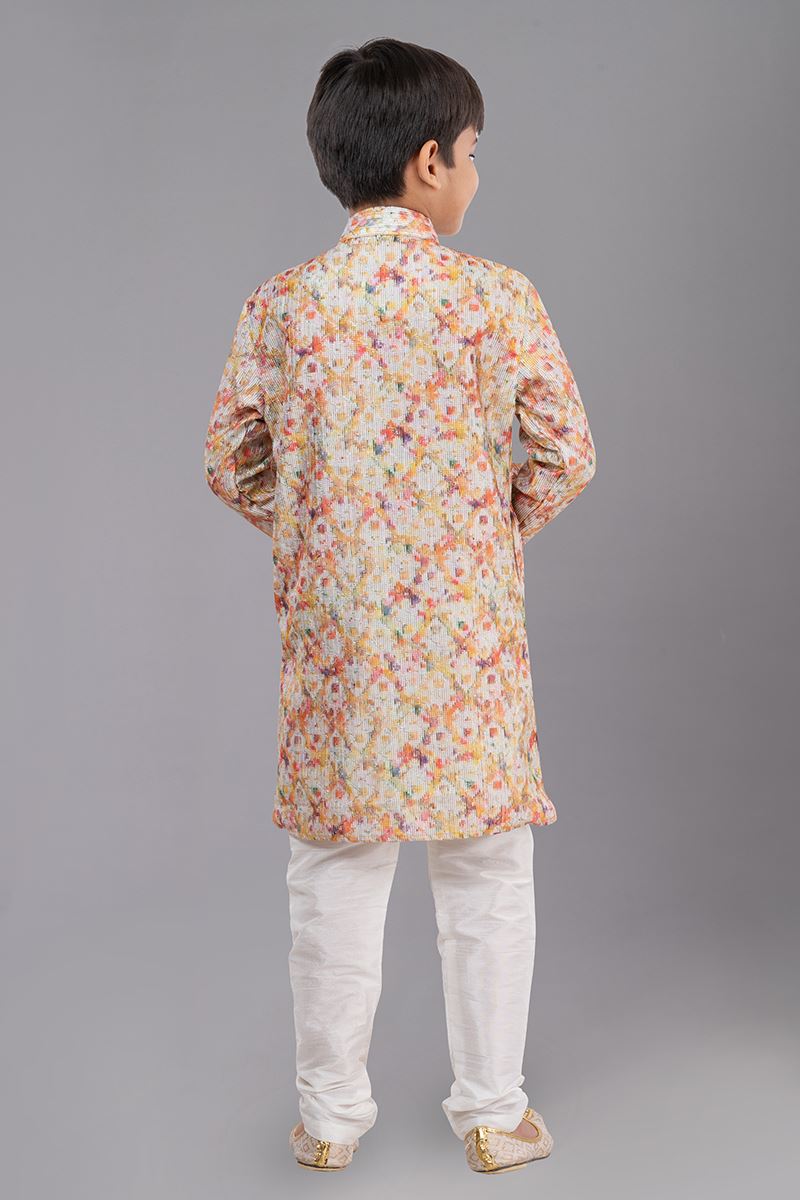 Captivating Designer Kid’s Kurta Pajama for Engagement, Festivals, Sangeet, and Parties