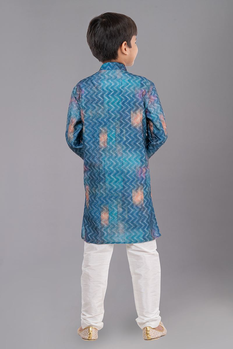 Charismatic Designer Kid’s Kurta Pajama for Engagement, Festivals, Sangeet, and Parties