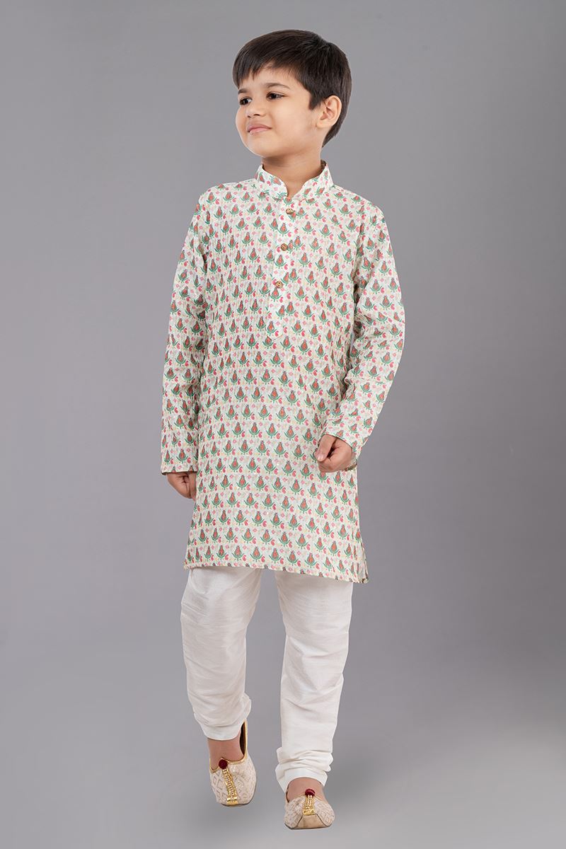 Fashionable Designer Kid’s Kurta Pajama for Engagement, Festivals, Sangeet, and Parties