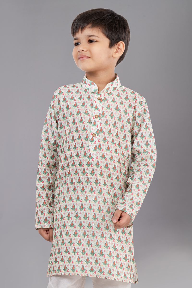 Fashionable Designer Kid’s Kurta Pajama for Engagement, Festivals, Sangeet, and Parties