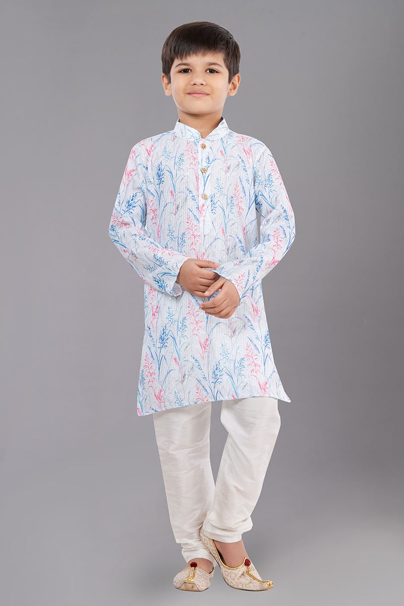 Exquisite Designer Kid’s Kurta Pajama for Engagement, Festivals, Sangeet, and Parties