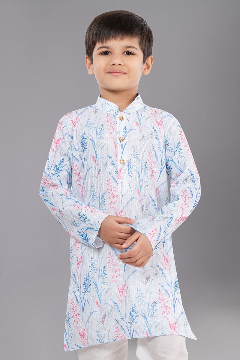 Exquisite Designer Kid’s Kurta Pajama for Engagement, Festivals, Sangeet, and Parties