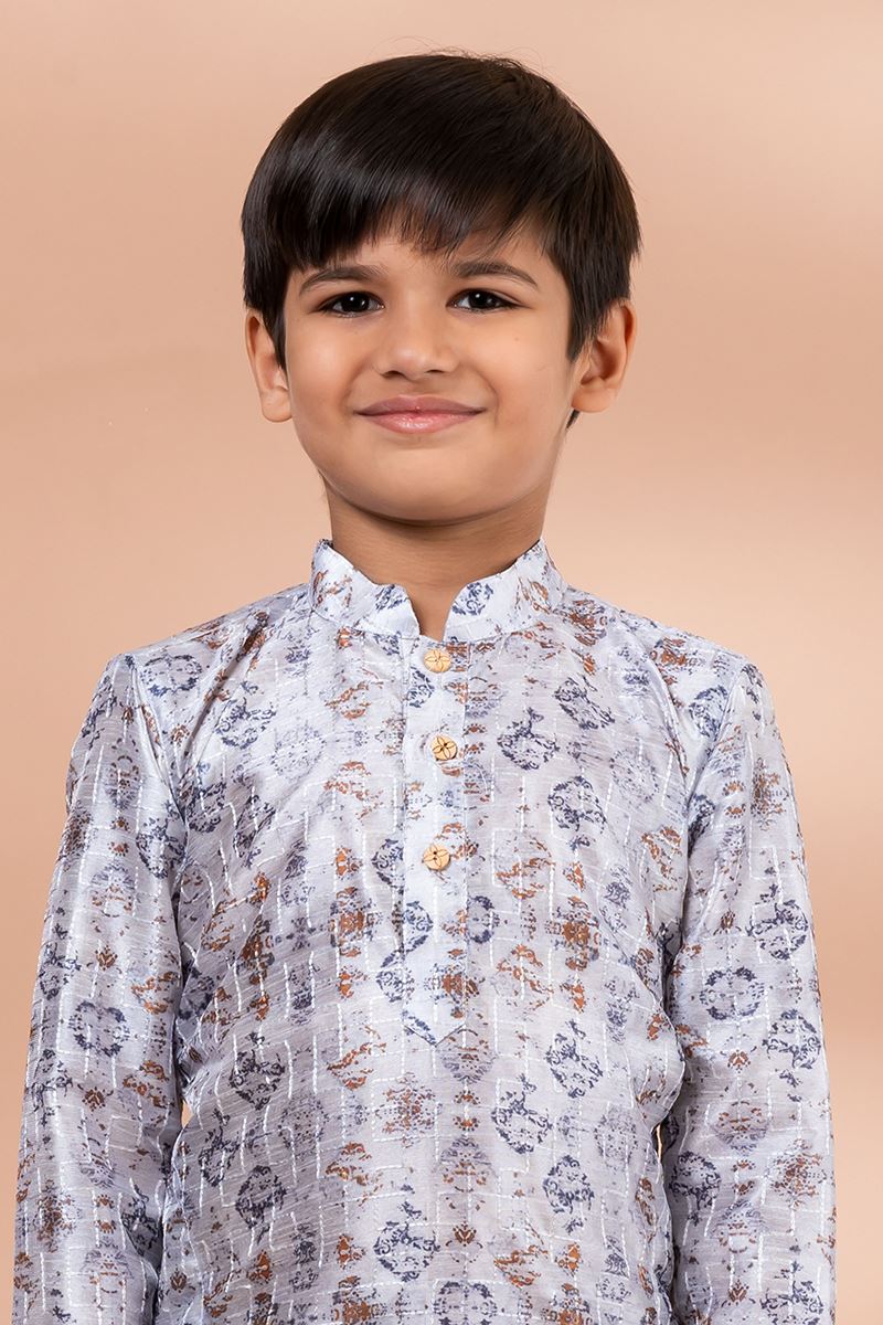 Appealing Designer Kid’s Kurta Pajama for Engagement, Festivals, Sangeet, and Parties