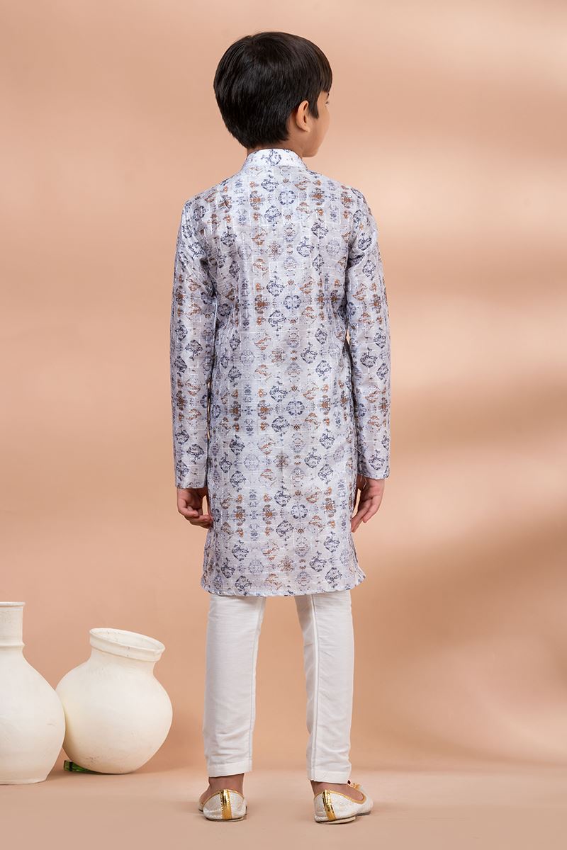 Appealing Designer Kid’s Kurta Pajama for Engagement, Festivals, Sangeet, and Parties