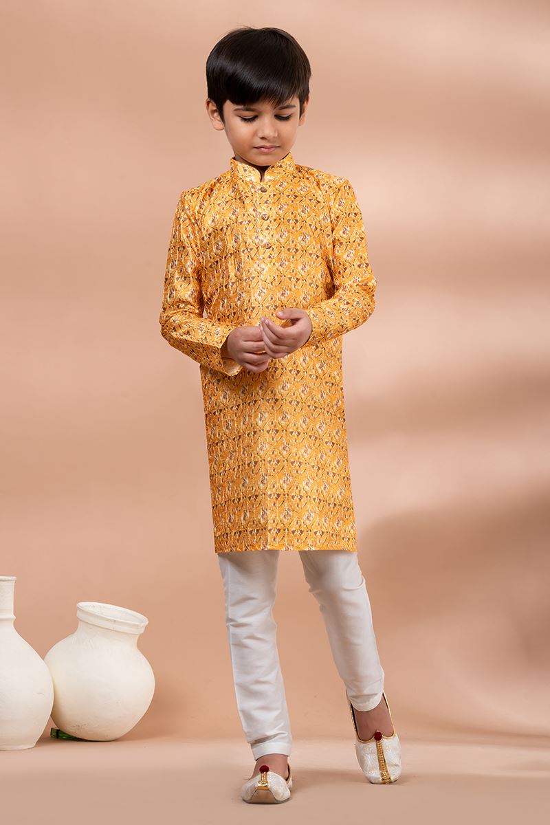 Marvelous Designer Kid’s Kurta Pajama for Engagement, Festivals, Sangeet, and Parties