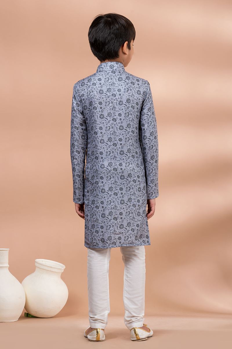 Captivating Designer Kid’s Kurta Pajama for Engagement, Festivals, Sangeet, and Parties