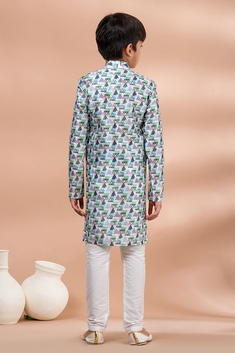 Dashing Designer Kid’s Kurta Pajama for Engagement, Festivals, Sangeet, and Parties