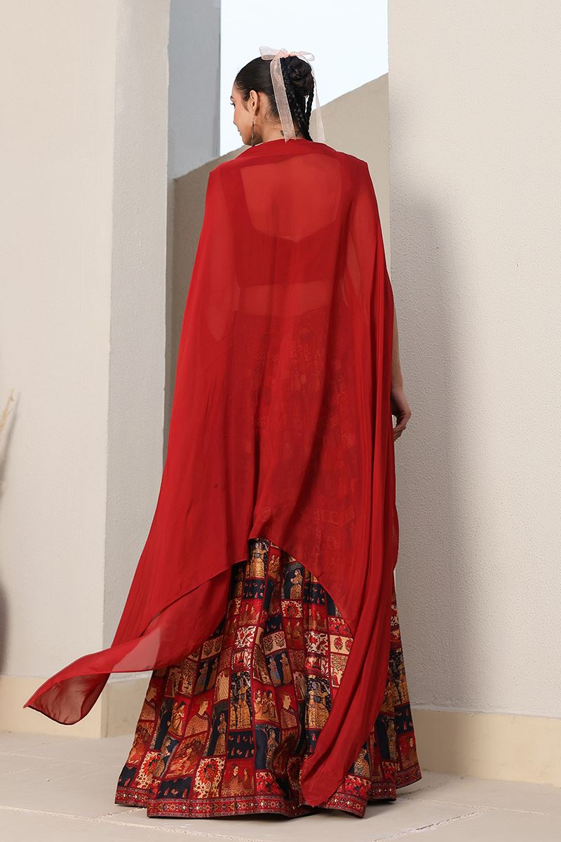 Alluring Maroon Designer Sharara Suit for Engagement, Reception, Festivals, Sangeet, and Parties