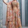 Captivating Multi Designer Sharara Suit for Engagement, Reception, Festivals, Sangeet, and Parties