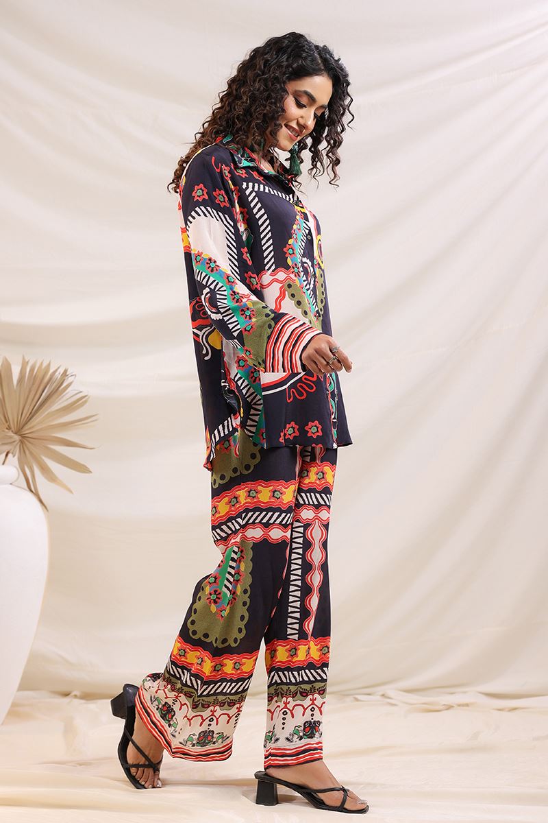 Spectacular Multi Designer Co-Ord Set for Festivals, Sangeet, and Parties