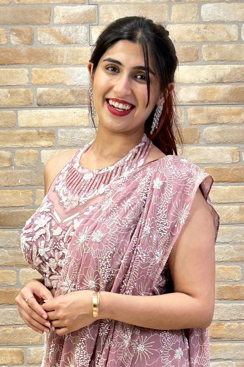 Royal Designer Ready to Wear Saree for Engagement, Reception, Sangeet, and Parties